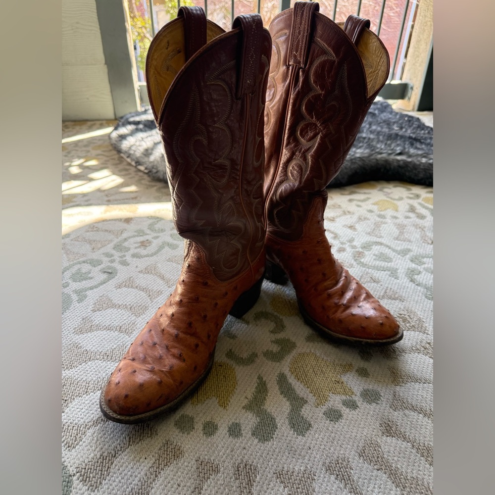 TONY LAMA Style # 8238 Full Quill Ostritch
Cowboy Boots Size 6 - Picture 8 of 8